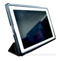 Leather Case for iPad with Stand Function for Better Angle Viewing Pictures or Type on Screen